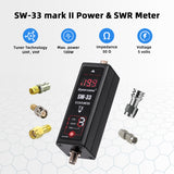 SURECOM SW-33 markII 100-520 Mhz Mini Digital VHF/UHF Power & SWR Meter