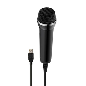 Universal USB Audio Handheld Wired Microphone Mic for PS5 for PS4 Slim, for PS4 Pro, for PS4, for Xbox Series S, for Xbox Series X for Xbox One, for Xbox One S , for Nintendo Switch for Switch OLED for Wii, for Xbox 360, for PS3, PC, etc.