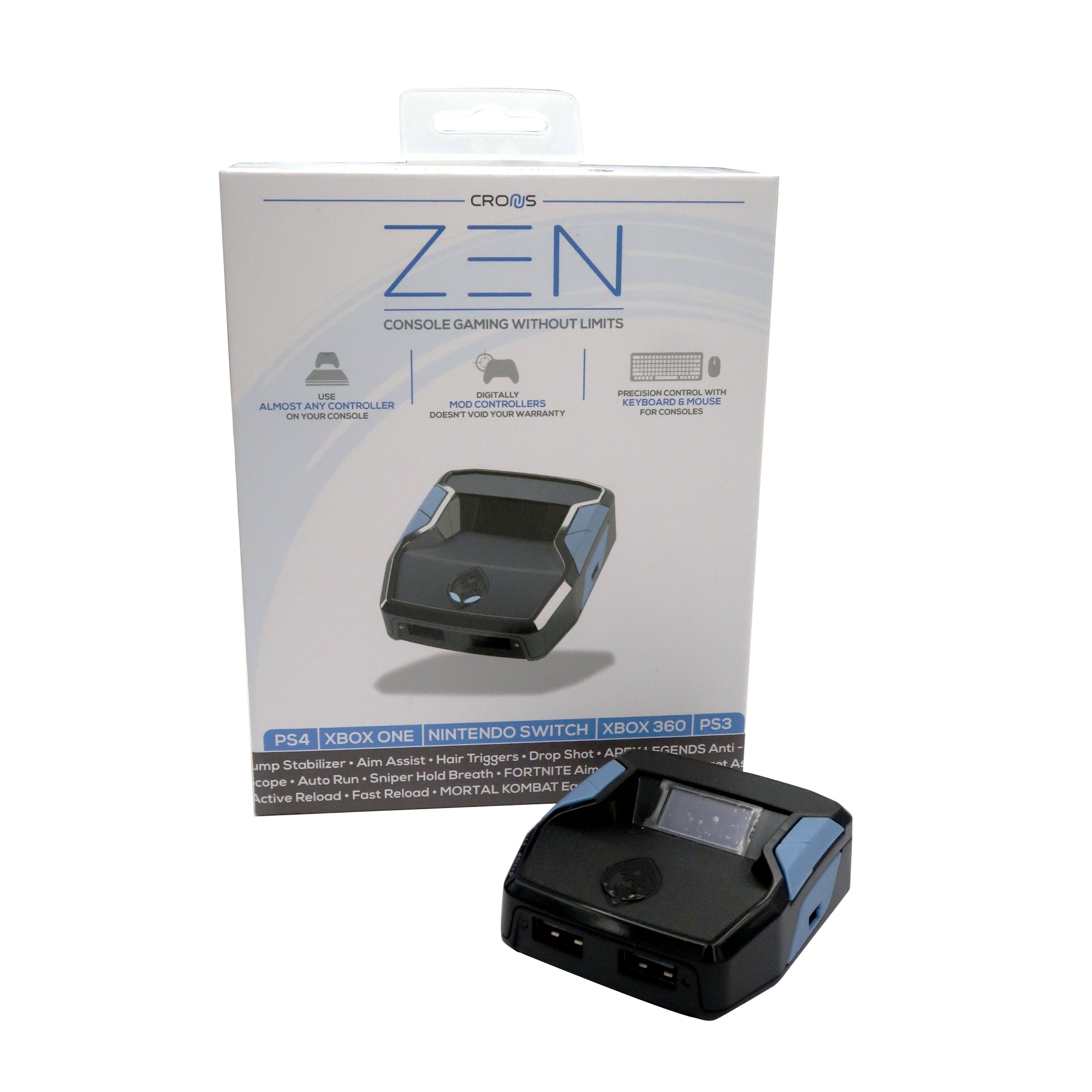 Cronus Zen console controller aim adapter USB-C for Xbox PS5 PS4 PC NO  CABLES